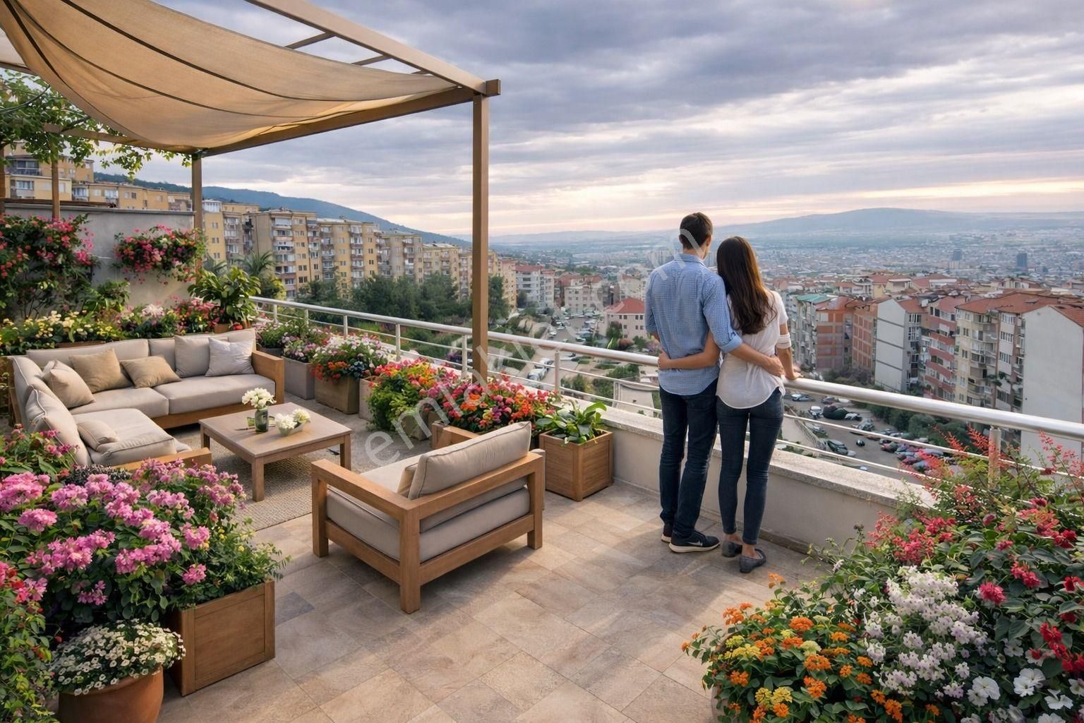 Sahibinden Sular Vadisi Doğa Parkı Ve Bursa Manzaralı Eşsiz Dubleks  4+1 Karnur Yapımı