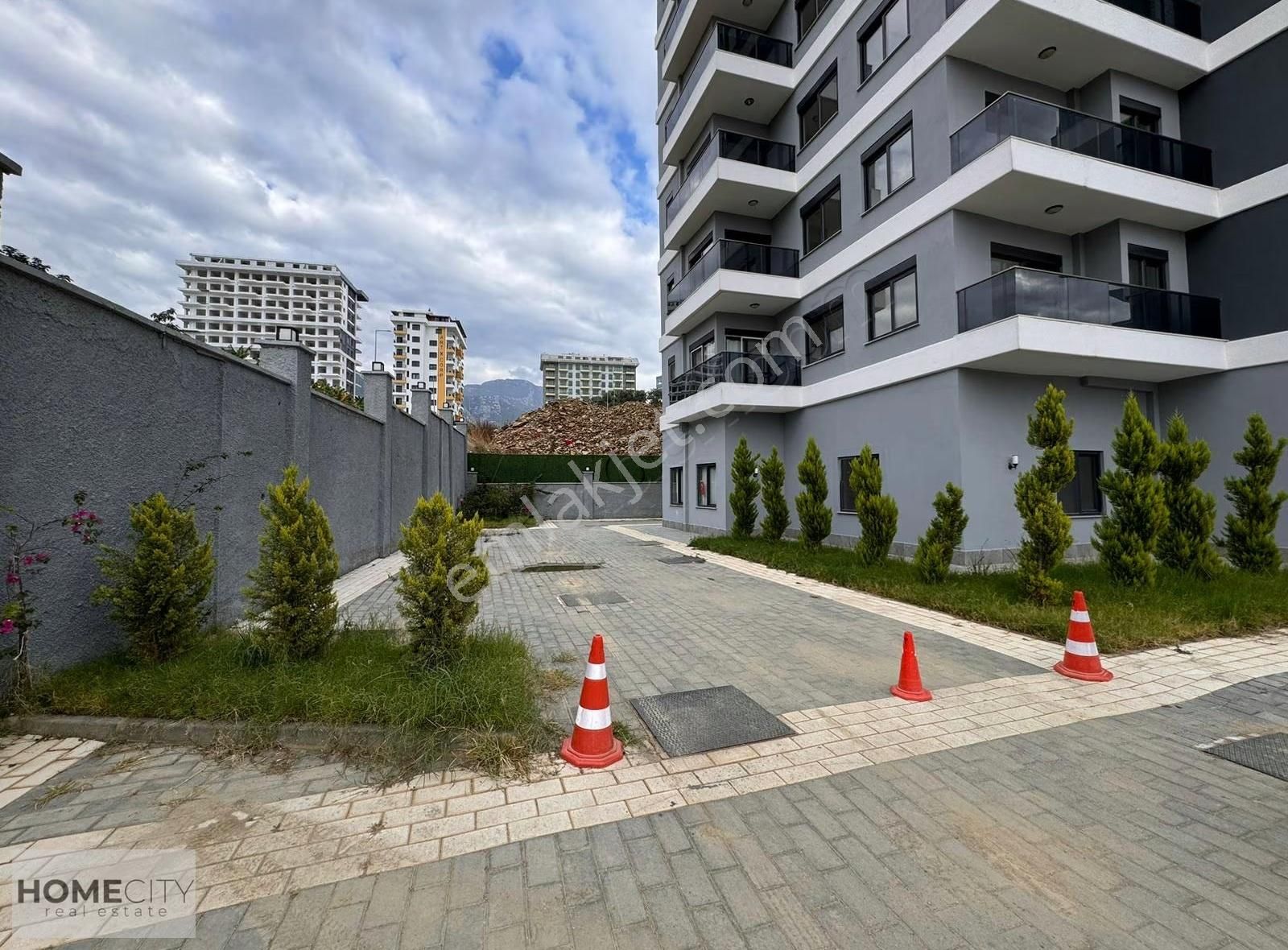 Alanya Mahmutlar 1+1 55m2 Açık Kapalı Havuz Bbq Fitness Saunaa - Görsel 9