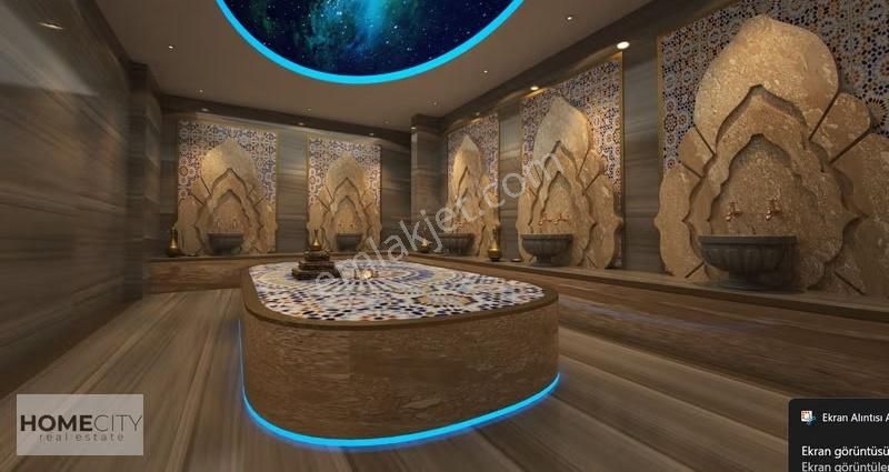 Alanya Kestel 1+1 65 M2 Eşyasız Ful Aktiviteli Ultra Lüx Komplex - Görsel 17