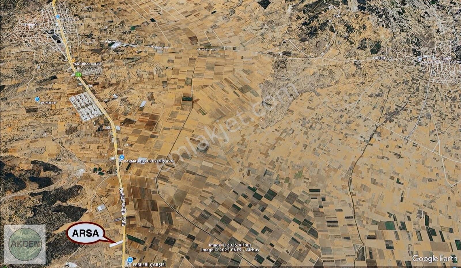 Denizli Antalya Yolu Ana Asfalta Cephe Yatırım Fırsatı Arsa - Görsel 3