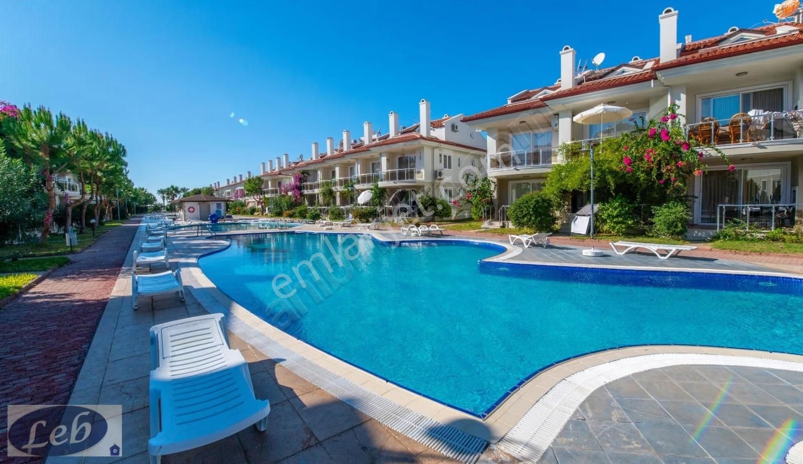 Fethiye Çalış 'da Denize Sıfır Sitede Satılık 2+1 Havuzlu Daire - Görsel 12