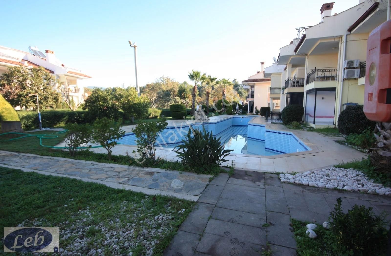 Fethiye Yanıklar'da Doğa İçinde Sitede Kiralık 2+1 Daire - Görsel 17