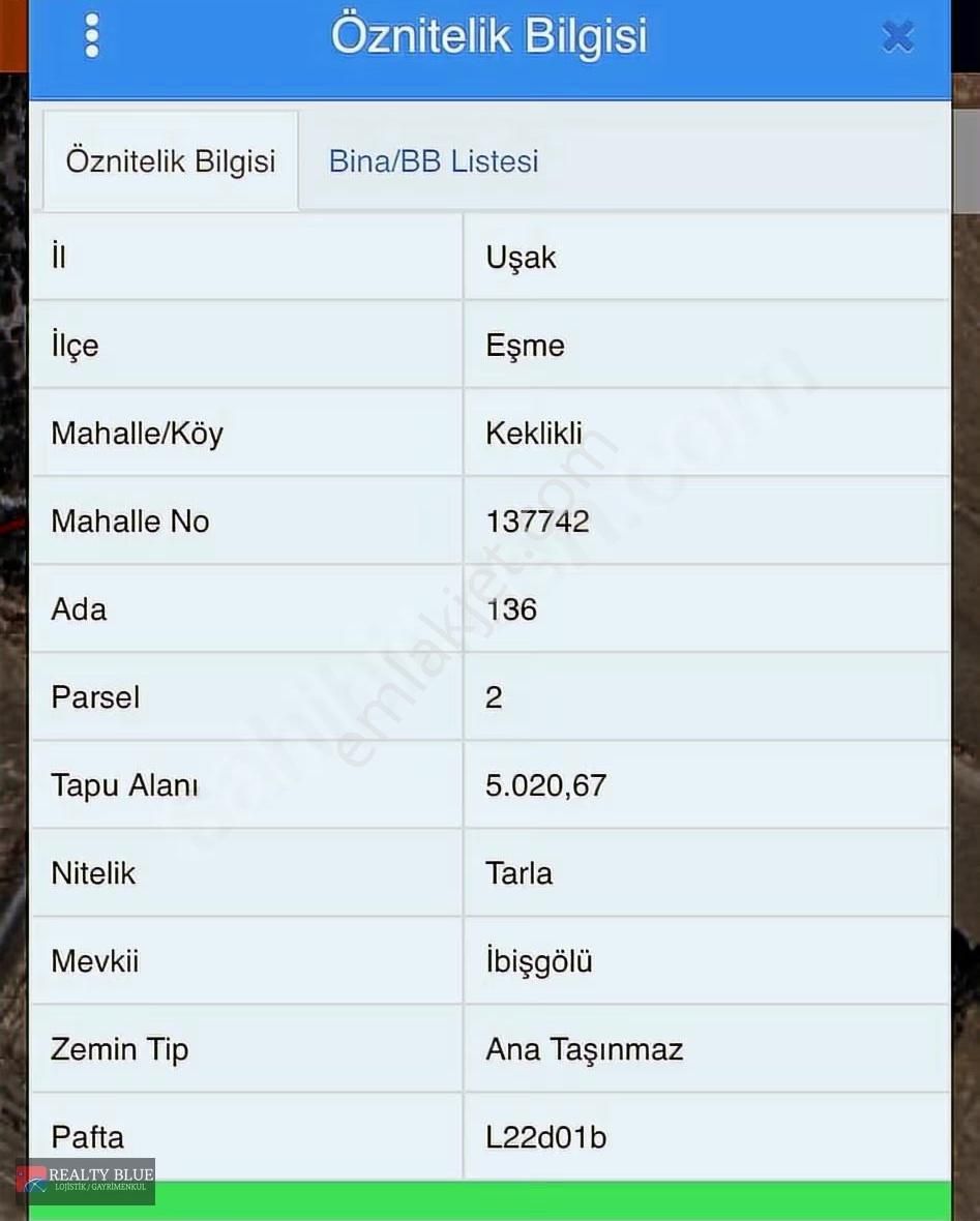 Eşme Keklikli Köyü Yakın Yola Cephe Satılık 5020 M² Tarla - Görsel 3