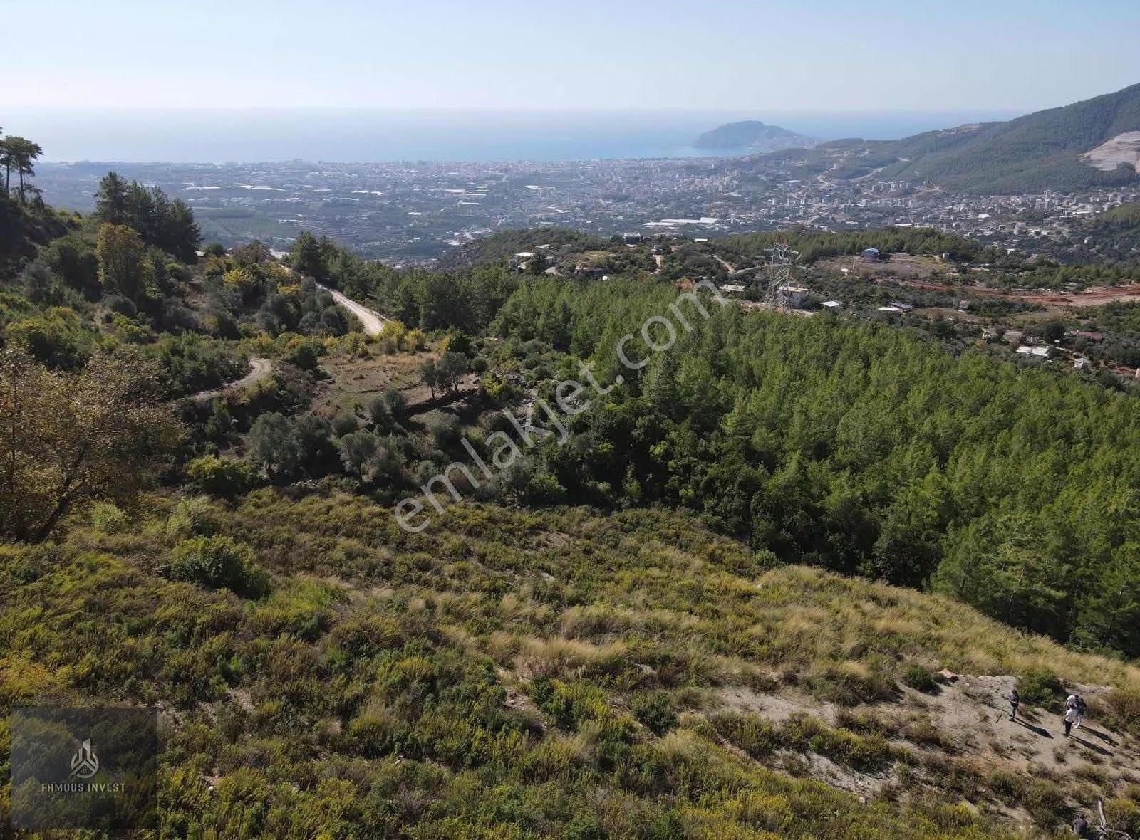 Alanya Kızılcaşehir Deniz, Kale Manzaralı Satılık Tarla - Görsel 18