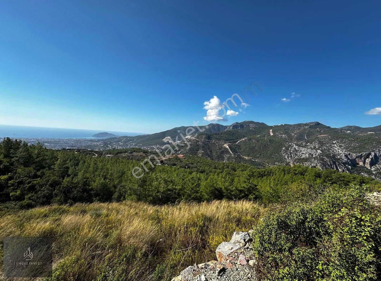 Alanya Kızılcaşehir Deniz, Kale Manzaralı Satılık Tarla - Görsel 6