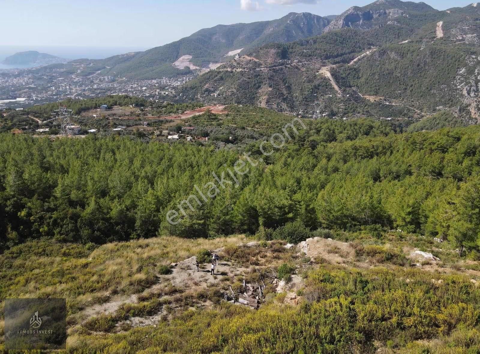 Alanya Kızılcaşehir Deniz, Kale Manzaralı Satılık Tarla - Görsel 4