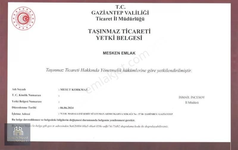 Mesken'den Karataş Merkezde Site İçersinde Sıfırdan Yapılmış 3+1 - Görsel 16
