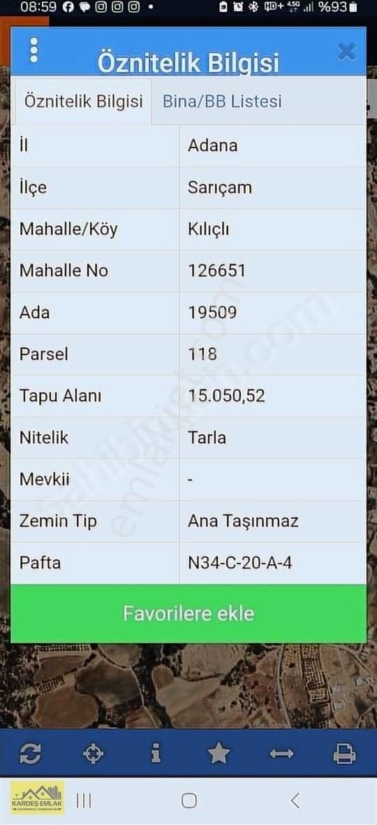Kardeş Emlaktan Yatırımlık Hısselı Tarla - Görsel 2