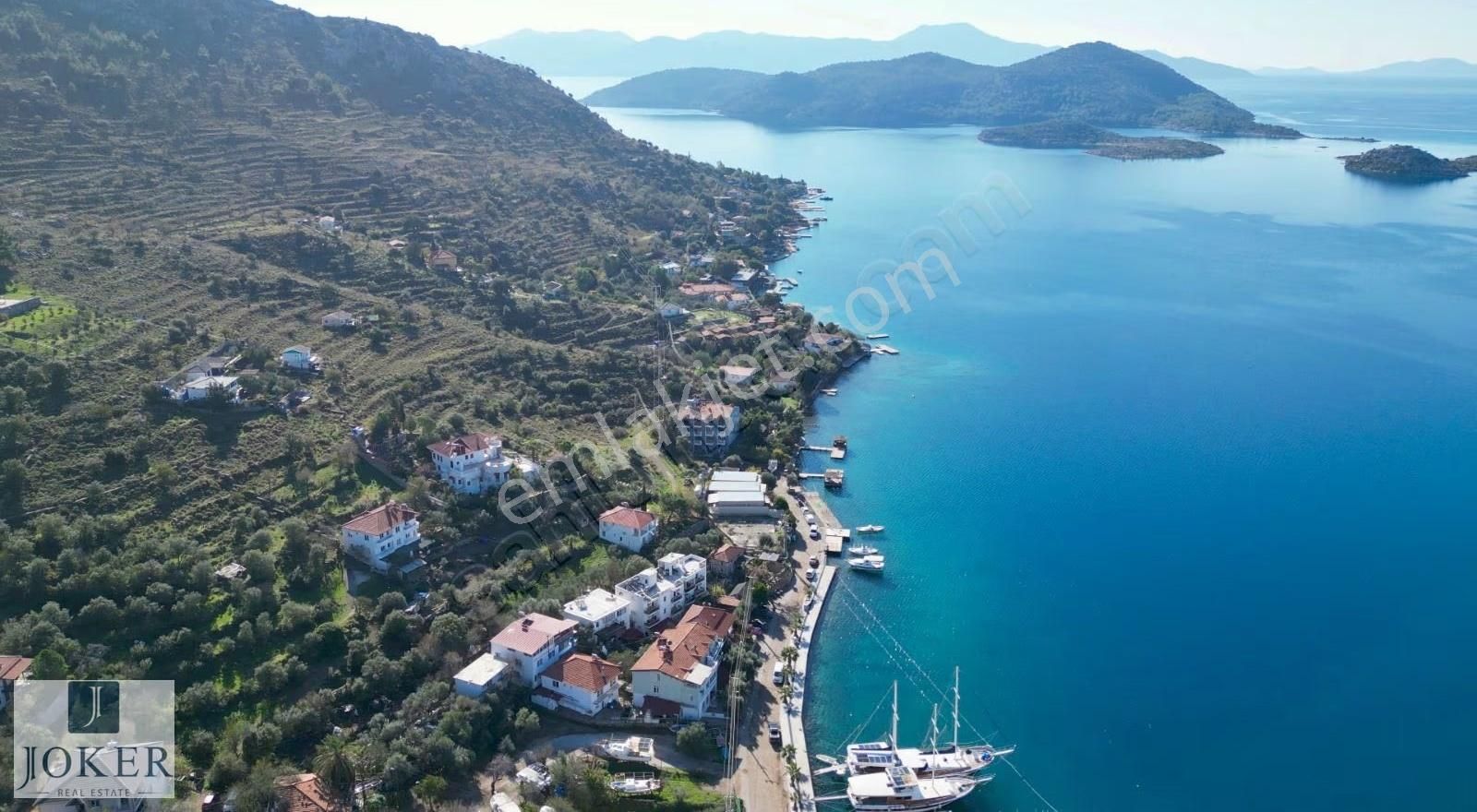 Joker: Bozburun Denize 80 Metre Yakınlıkta İmar Planında Satılık