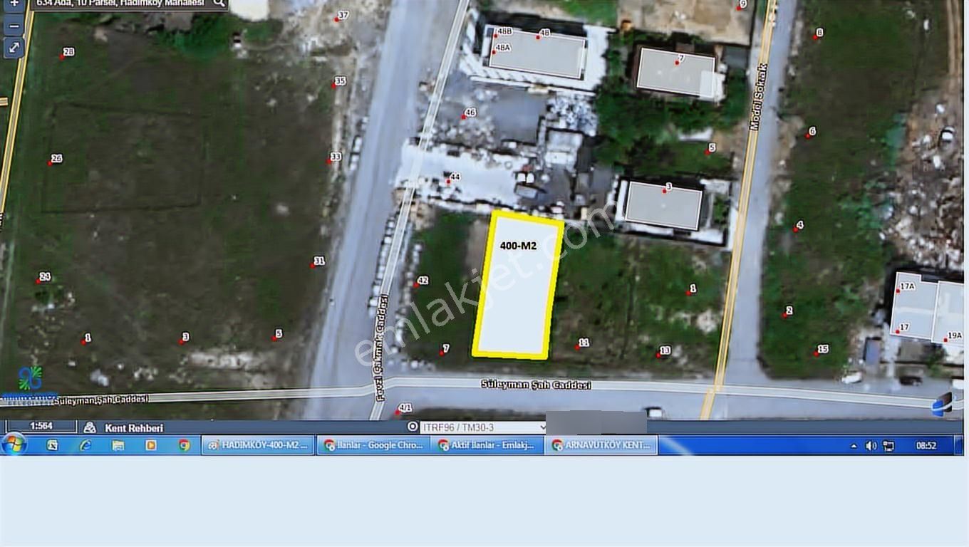 A.köy Hadımköy Mh İnşaatlık Ve Yatırımlık 400 Metre Arsa. - Görsel 3