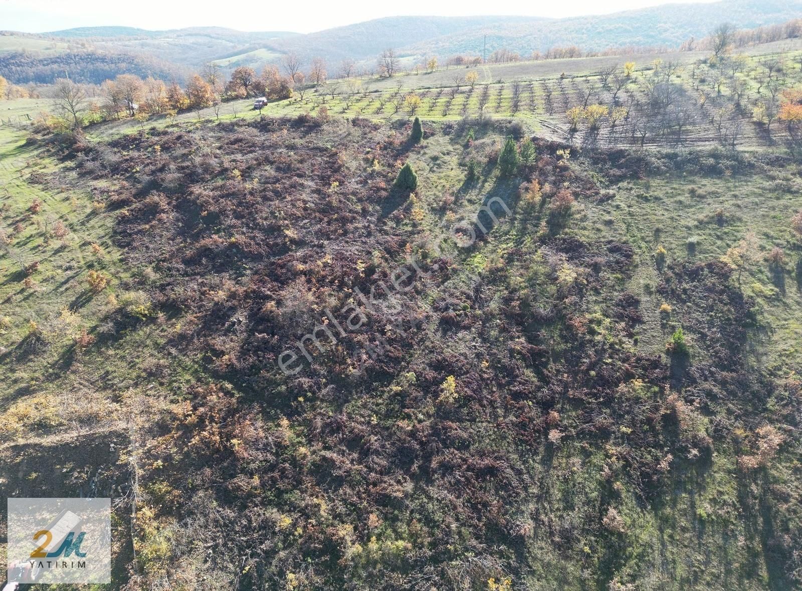 2m Yatırım'dan İznik Yörükler Köyünde Zirvede Satılık Tarla - Görsel 2