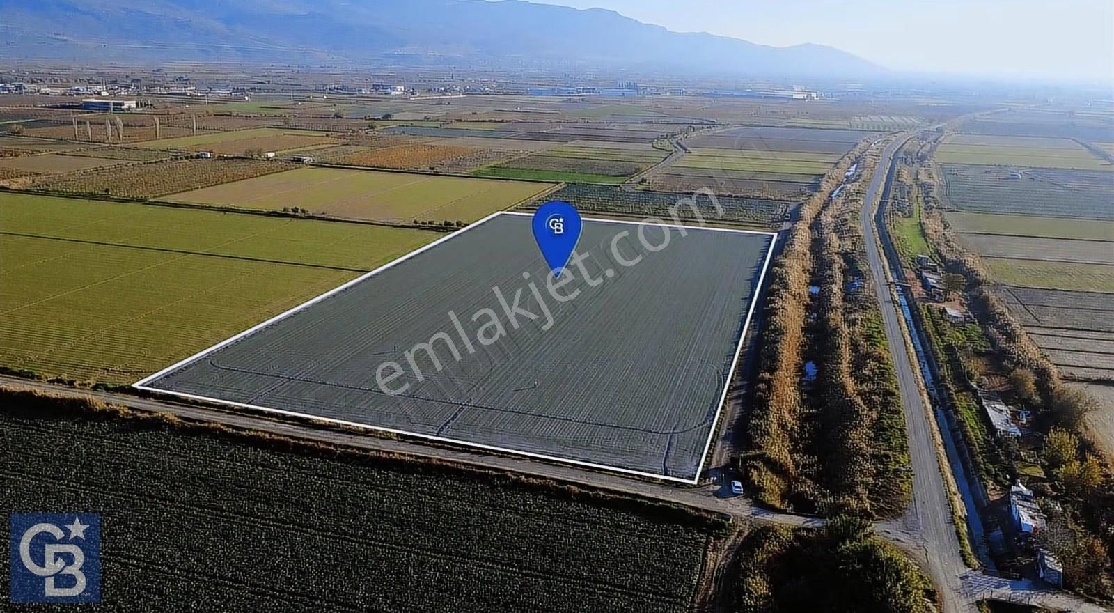 Cb Odak'tan Menemen Çavuşköyde 32.563 M² Satılık Tarla