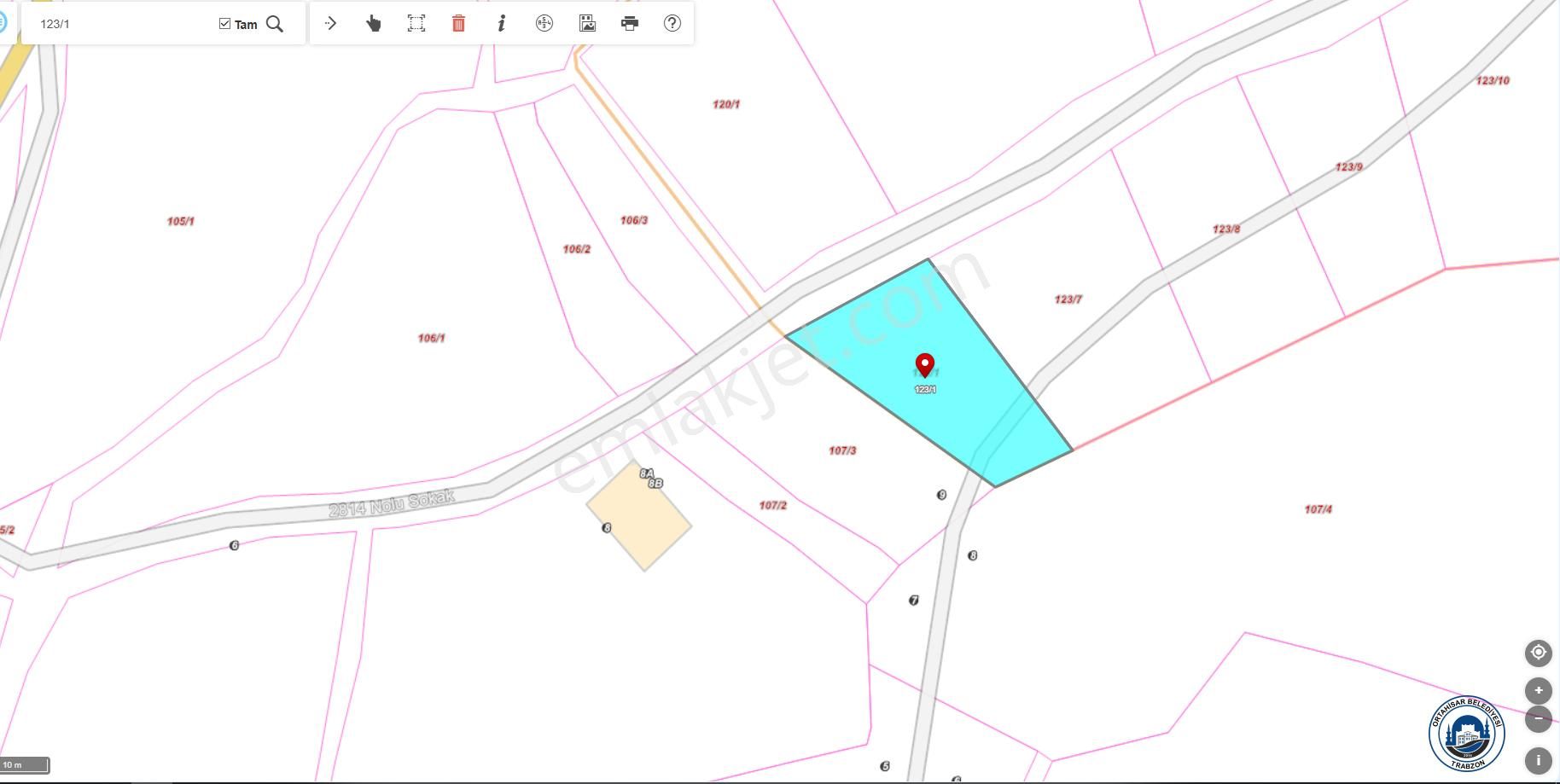 Gündoğdu Mahallesinde Satılık Manzaralı Arsa