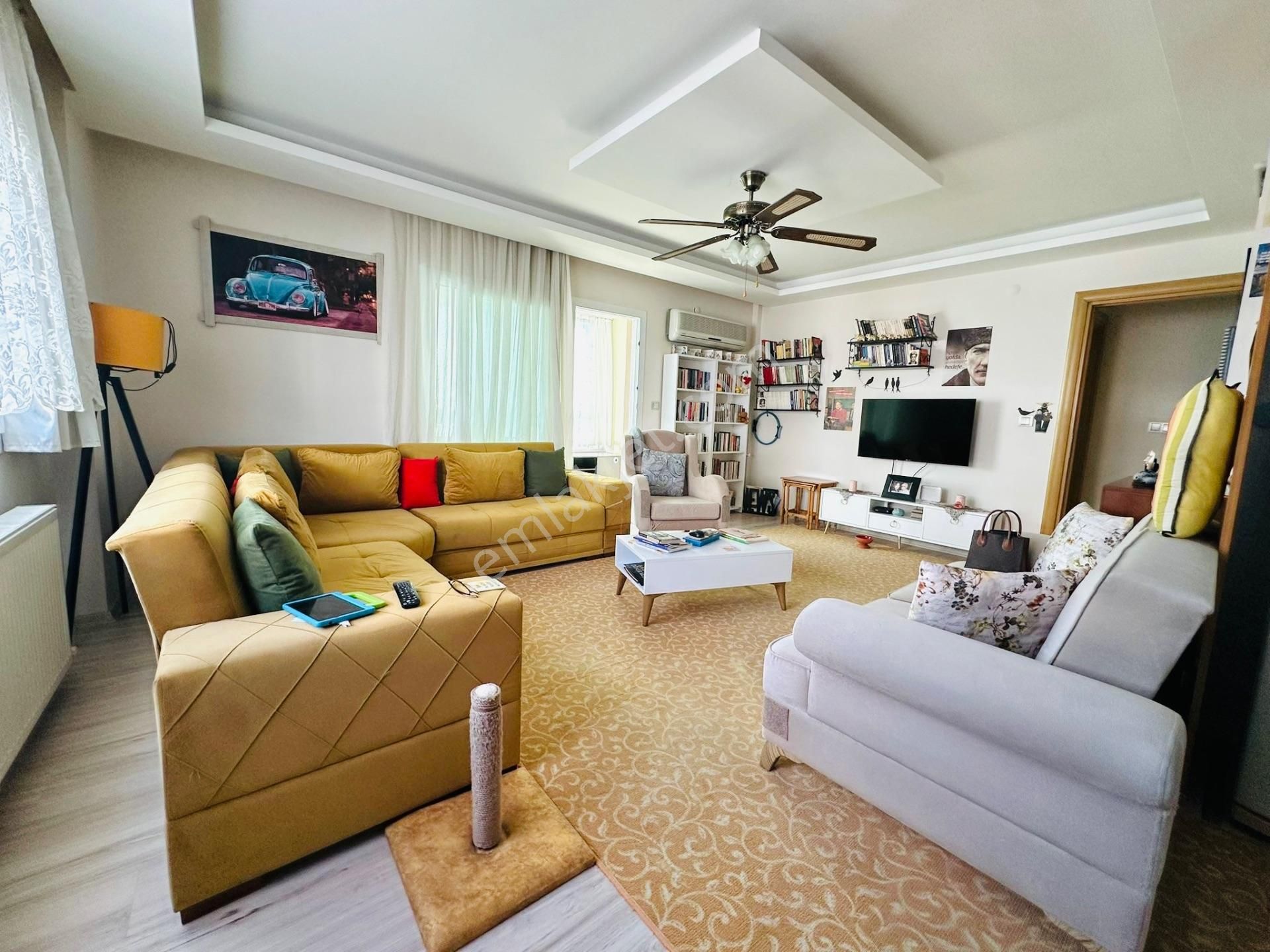 Ege Mah. Havuzlu Site İçinde Geniş Bakımlı 2+1 Daire Satılık - Görsel 6