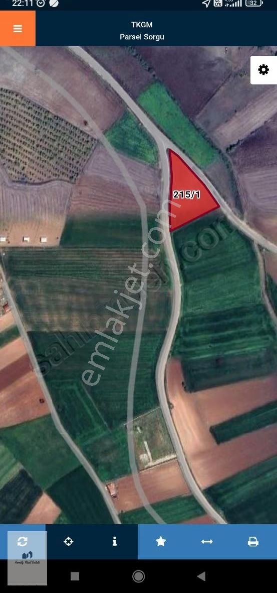 Bursa Yenişehir Yazılı Mah. Satılık Tarla Çift Asfalt Cephe - Görsel 3