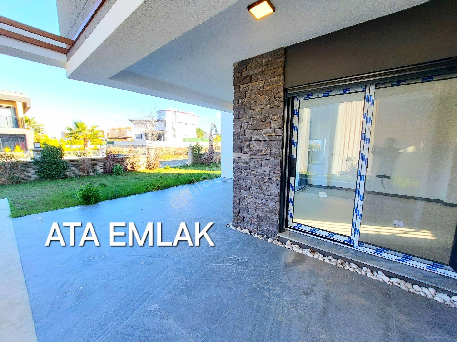 Ata Emlak'tan Plaja Yakın Özel Havuzlu Tek Müstakil Sıfır Villa - Görsel 34