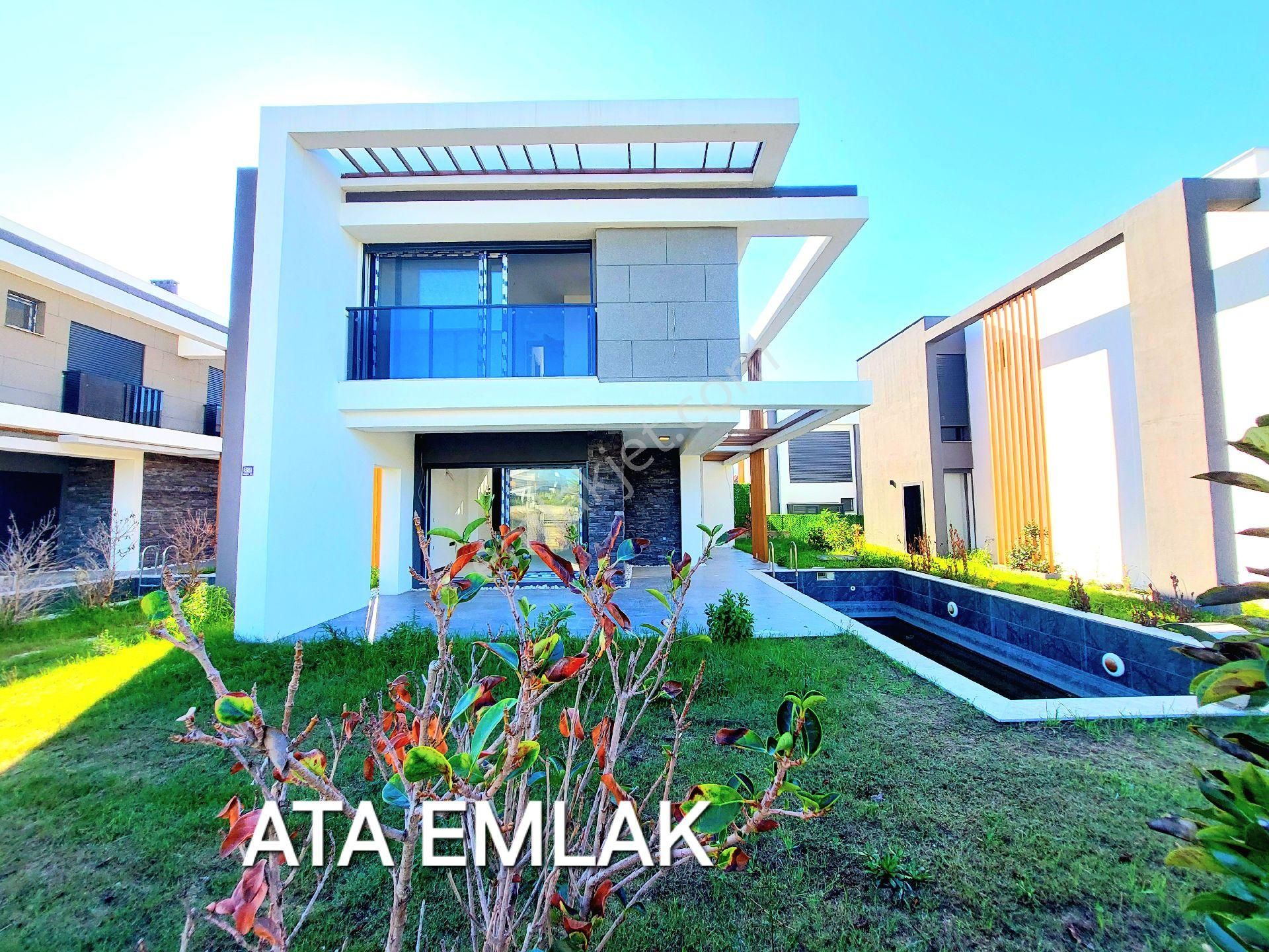 Ata Emlak'tan Plaja Yakın Özel Havuzlu Tek Müstakil Sıfır Villa - Görsel 4