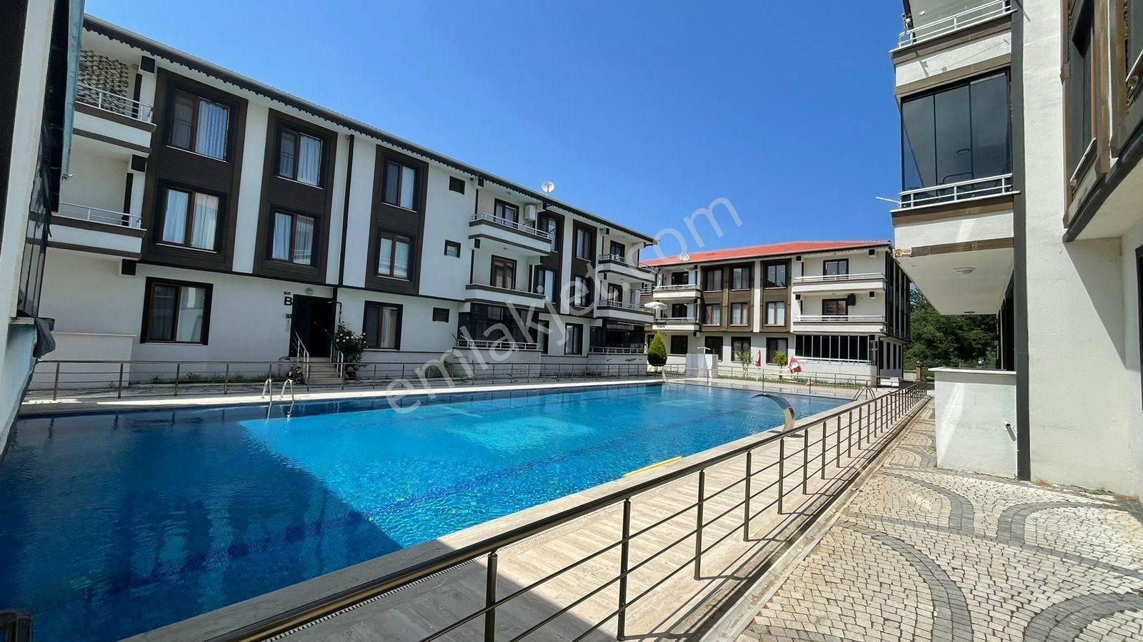 Karasuda *fırsat* Havuzlu Lüks Sitede Havuz Cephe Kombi+petekli Satılık 1+1 Daire - Görsel 6