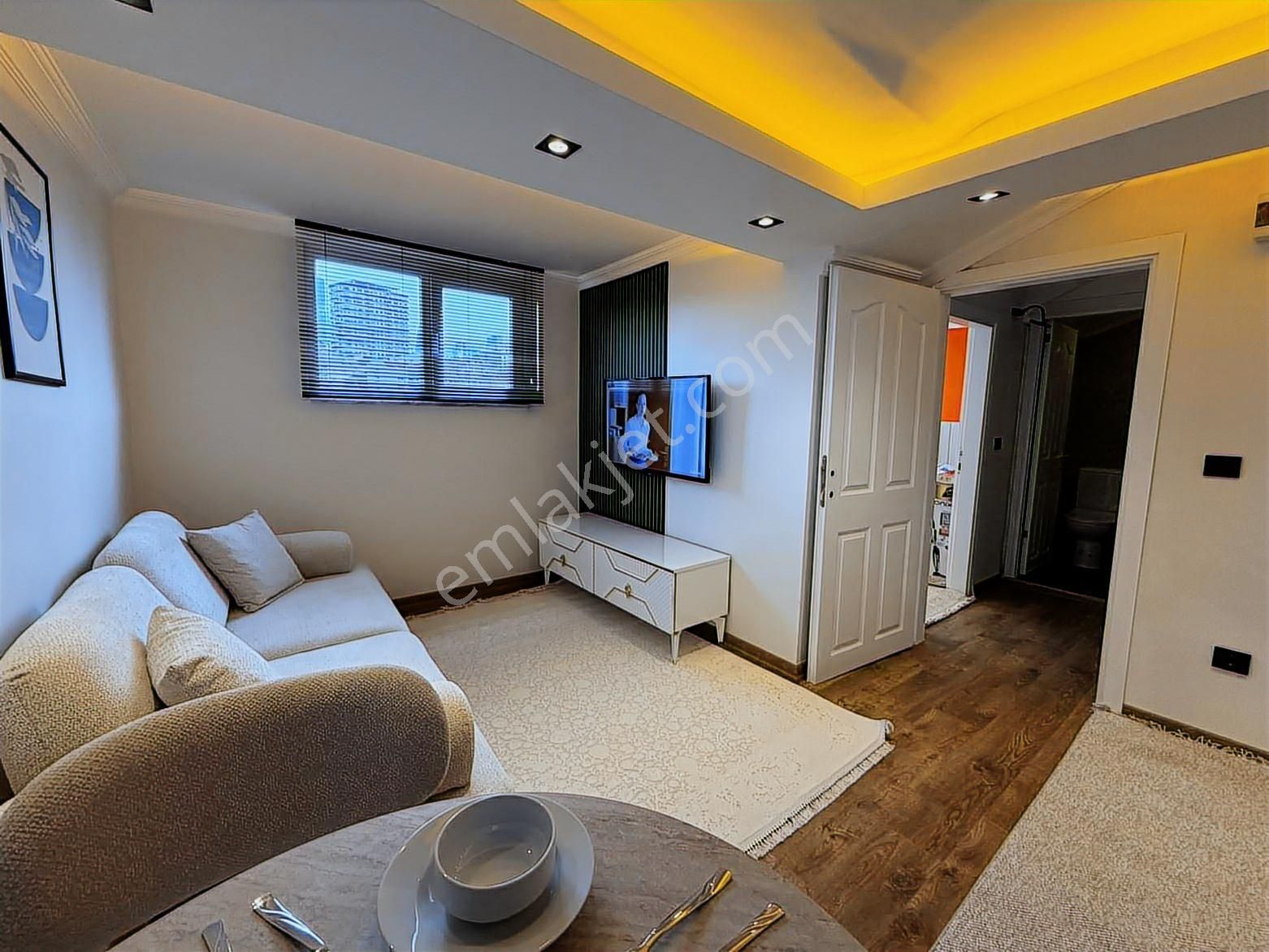 Tuncay'dan Kağıthanede Caddeye Yakın Lüx Sıfır Eşyalı 1+1 Daire - Görsel 23