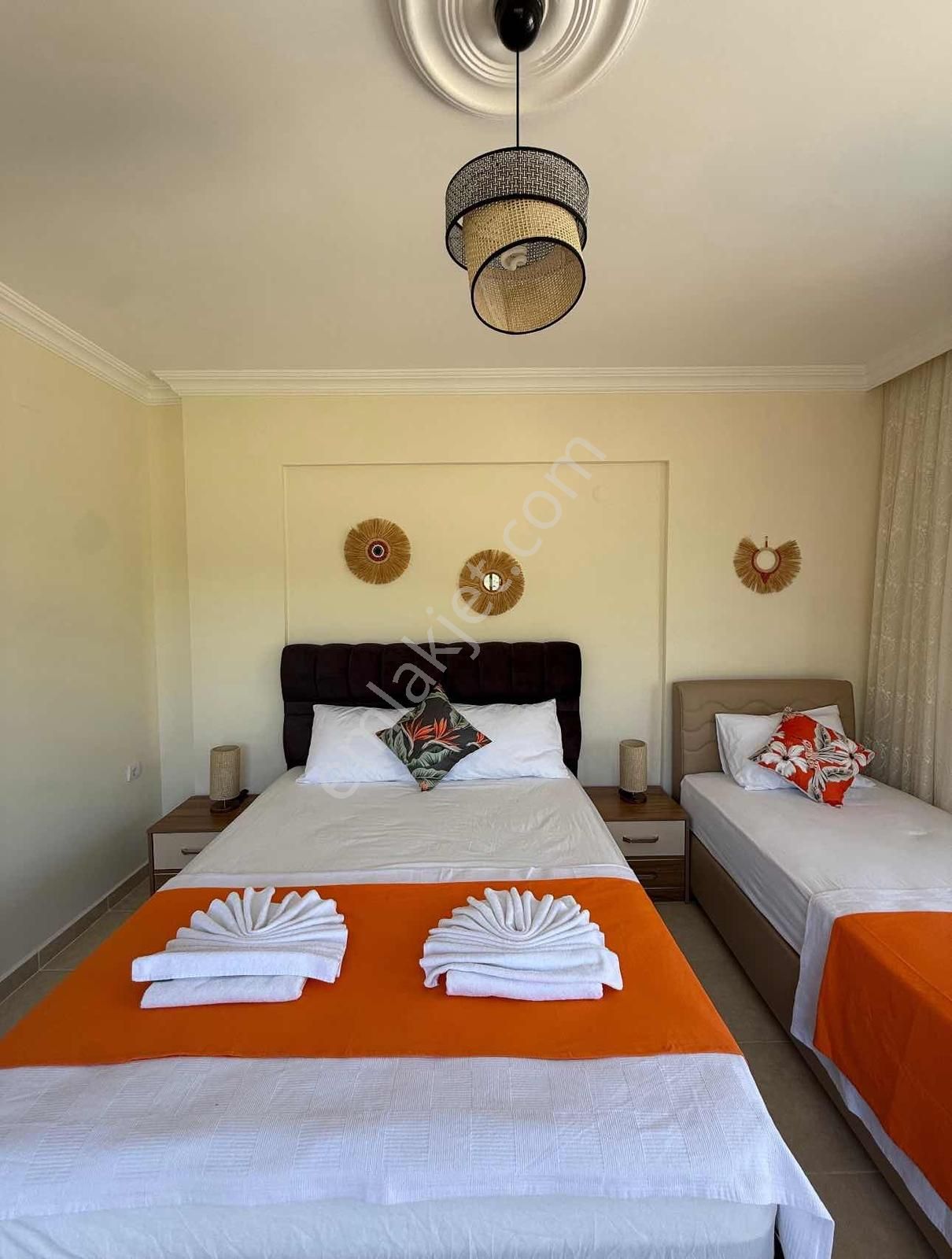 Fethiye Üzümlüde 750 M2 Arsa İçerisinde Kiralık 4+1 Villa - Görsel 29