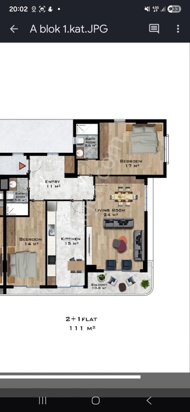 Alanya Oba. Vega Cosy 2+1. (ru.uk.kz.en) - Görsel 12