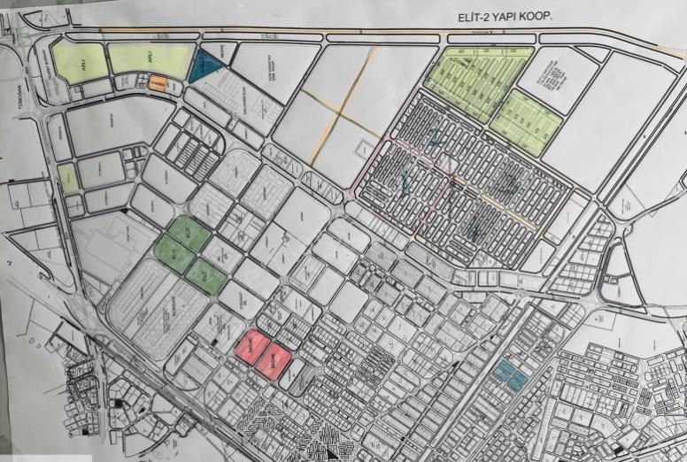 Elit-2 Sanayi Sitesi Kooperatifinde Satılık 500'lük Hisse