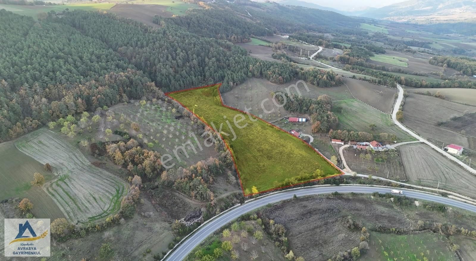 Satılık Turizm İmarlı Arsa - 20 Dönüm Geyve Taraklı Yoluna Cephe - Görsel 7