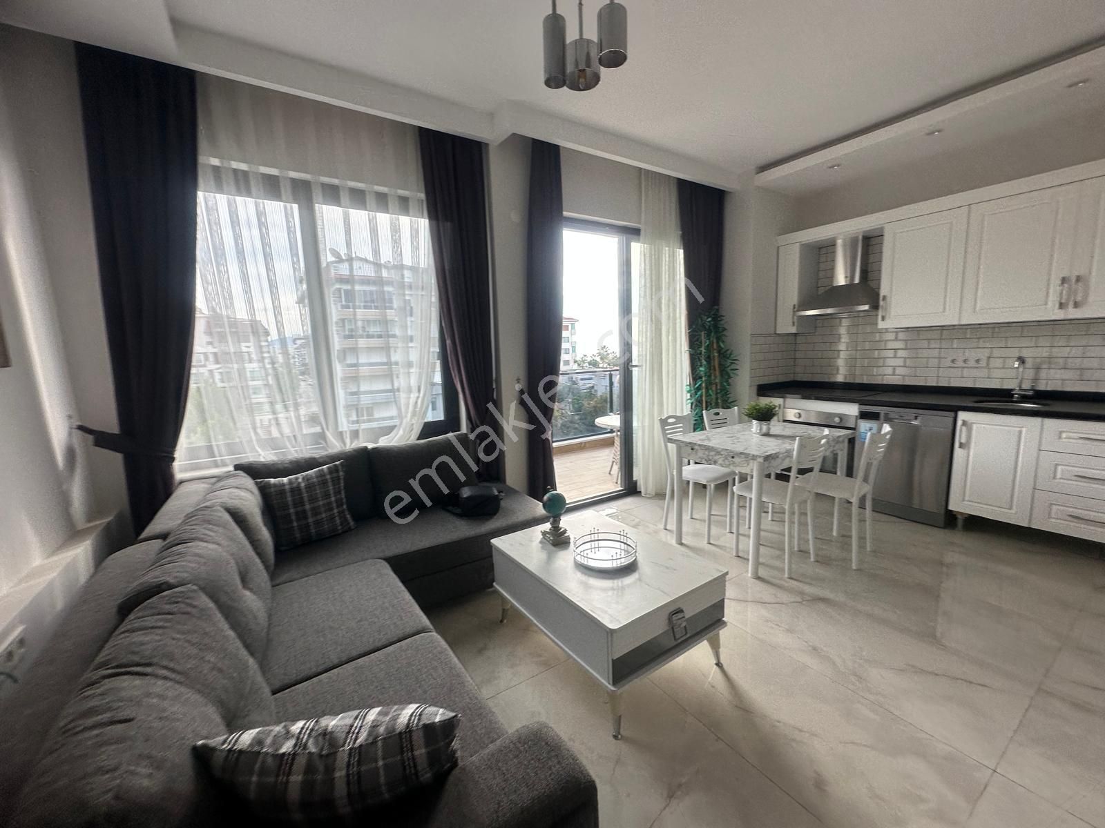 Alanya Kestel Mah.denize 100 Mt.eşyalı Satılık 1+1 Daire - Görsel 5