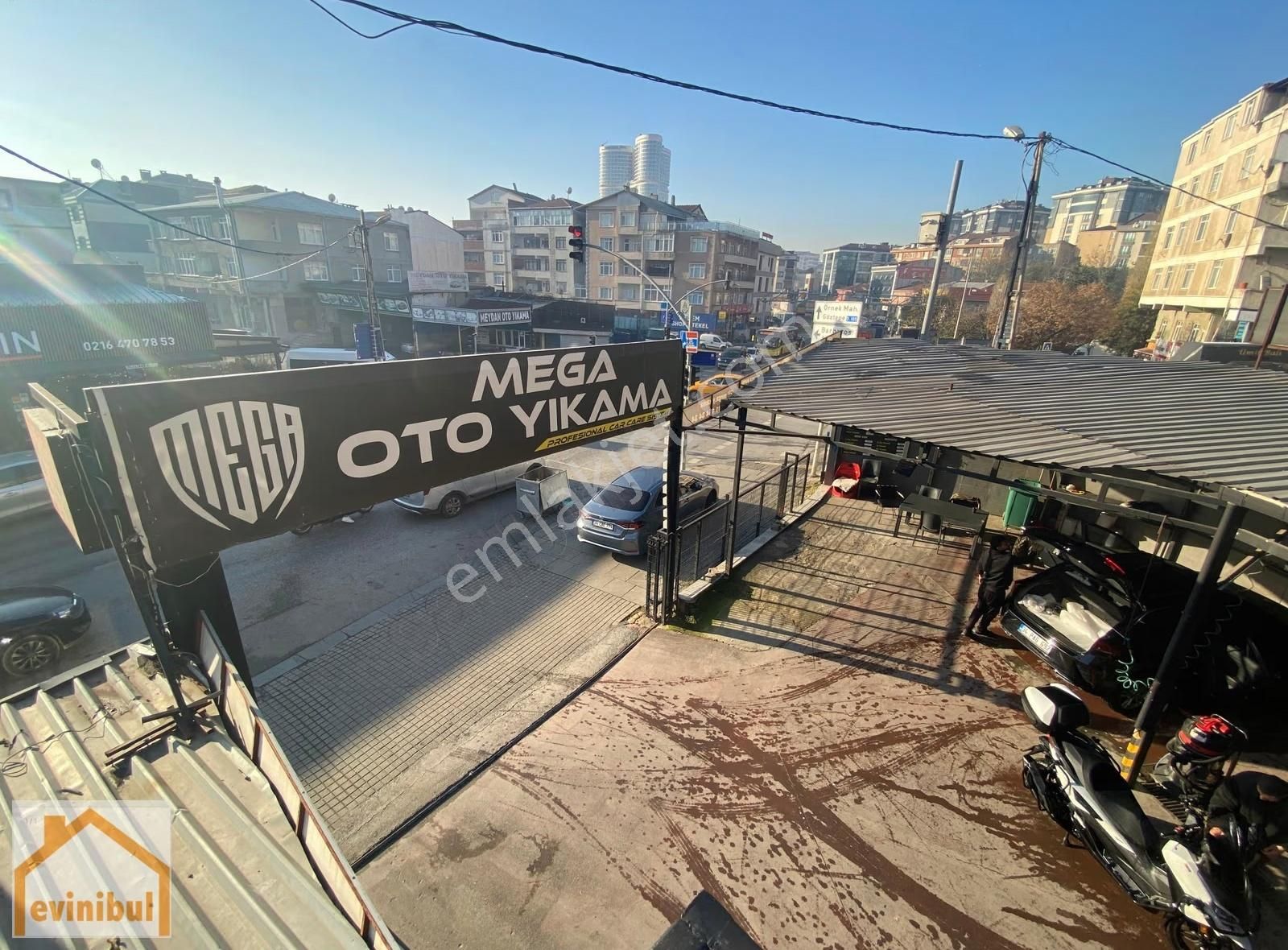 Ataşehir/m.kemal Ana Cadde Üzeri Hazır 297m2 Oto Yıkama/kuaför