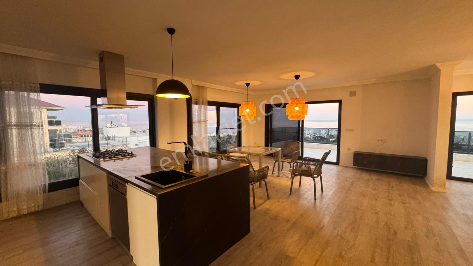 Mersin Erdemli Tırtar'da Full Deniz Manzaralı Satılık 3+1 Dubleks Villa - Görsel 31