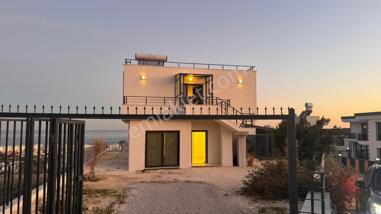 Mersin Erdemli Tırtar'da Full Deniz Manzaralı Satılık 3+1 Dubleks Villa - Görsel 17