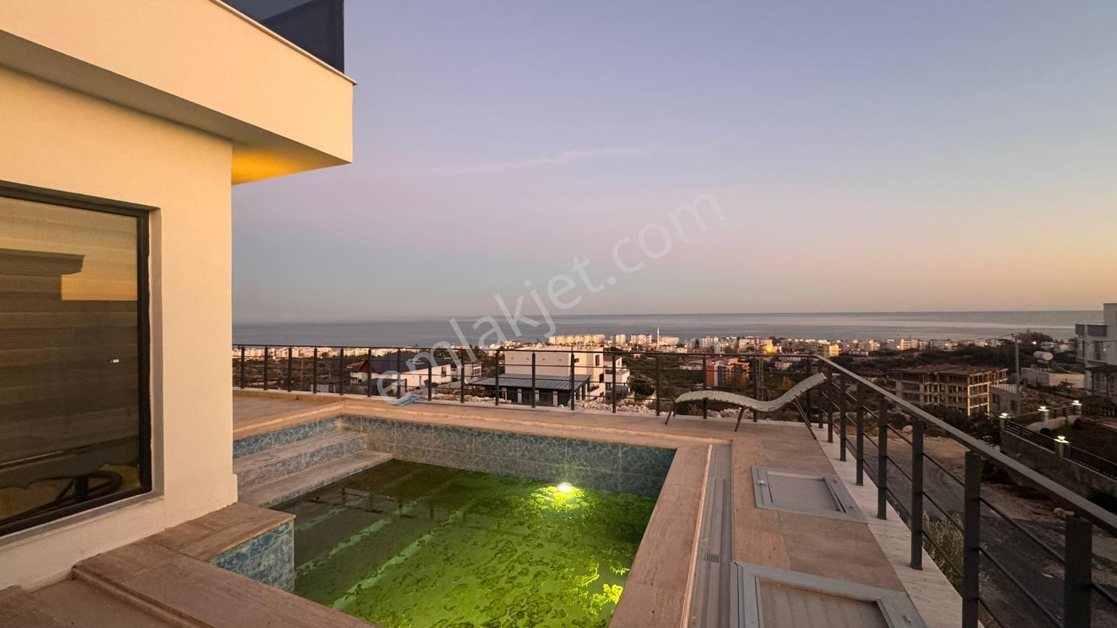 Mersin Erdemli Tırtar'da Full Deniz Manzaralı Satılık 3+1 Dubleks Villa - Görsel 8