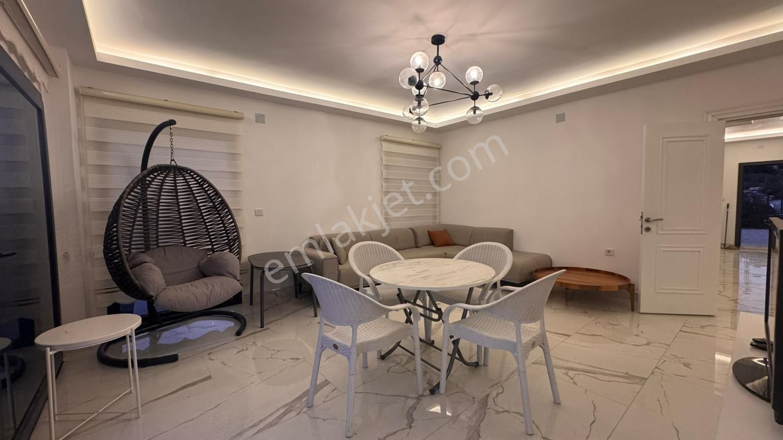 Mersin Erdemli Tırtar'da Full Deniz Manzaralı Satılık 3+1 Dubleks Villa - Görsel 4