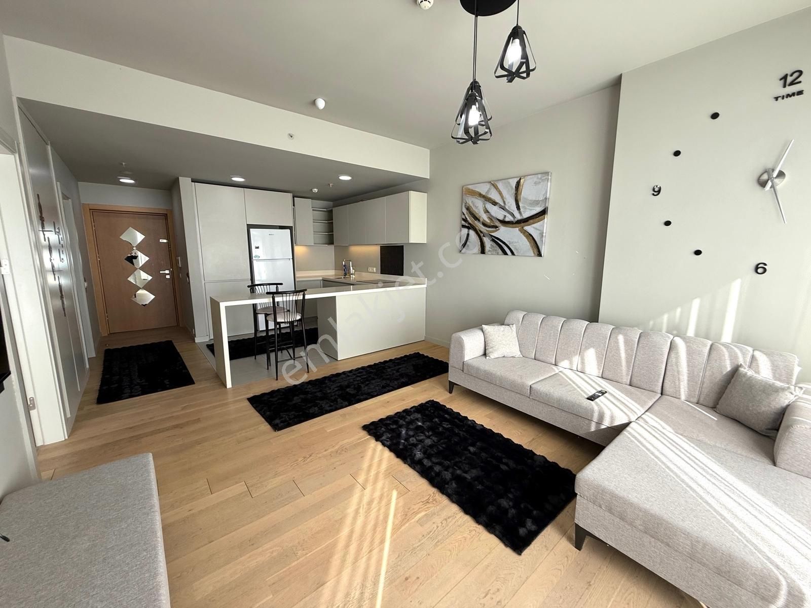 İncek Loft Sitesi Eşyalı Kiralık 1+1 Balkonlu Büyük Tip Daire - Görsel 4