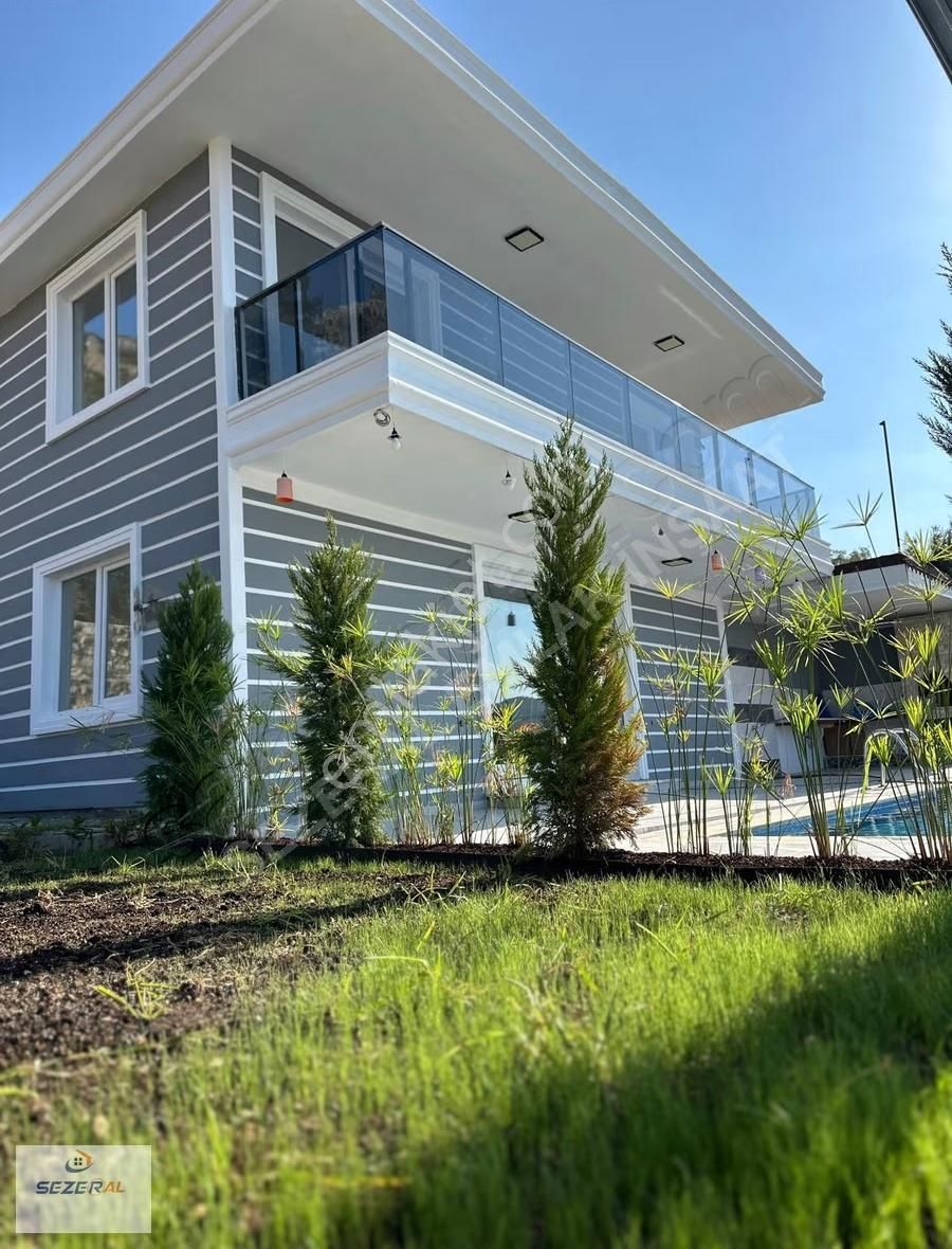 Alanya Da Merkeze Yakın Müstakil Havuzlu Ev. - Görsel 19