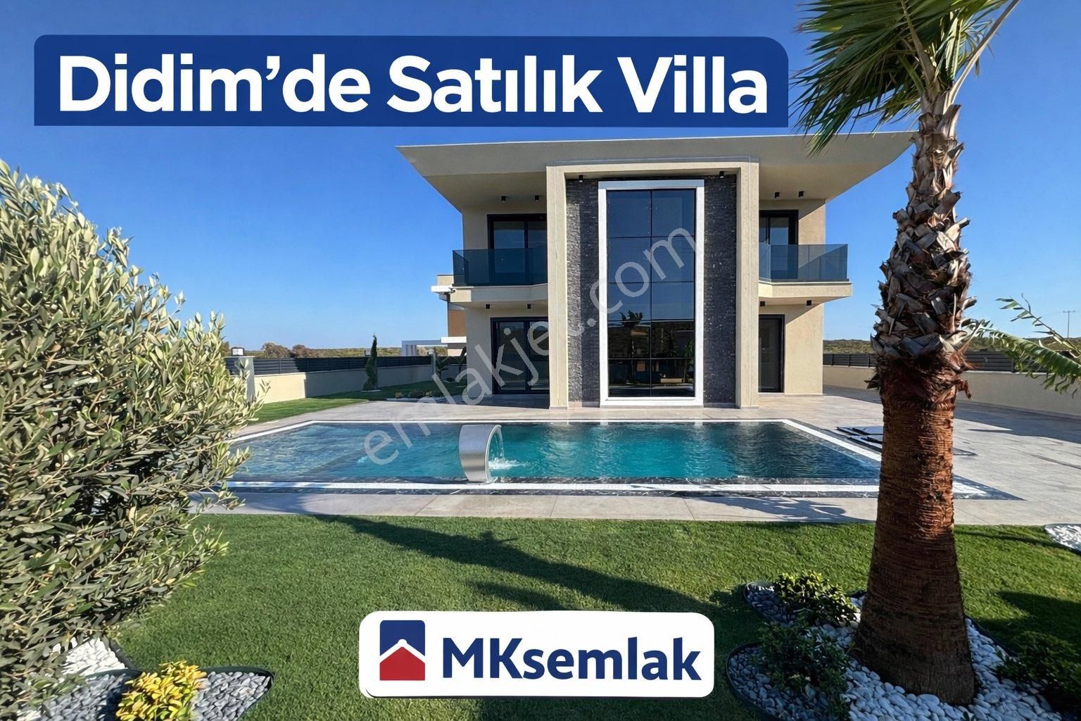 Didim’de Satılık Villa /müstakil Havuzlu /mksemlak