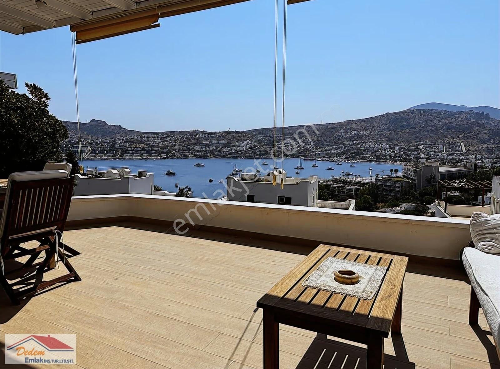Muğla Bodrum Gündoğanda Deniz Manzaralı Özel Plajlı Villa! - Görsel 24
