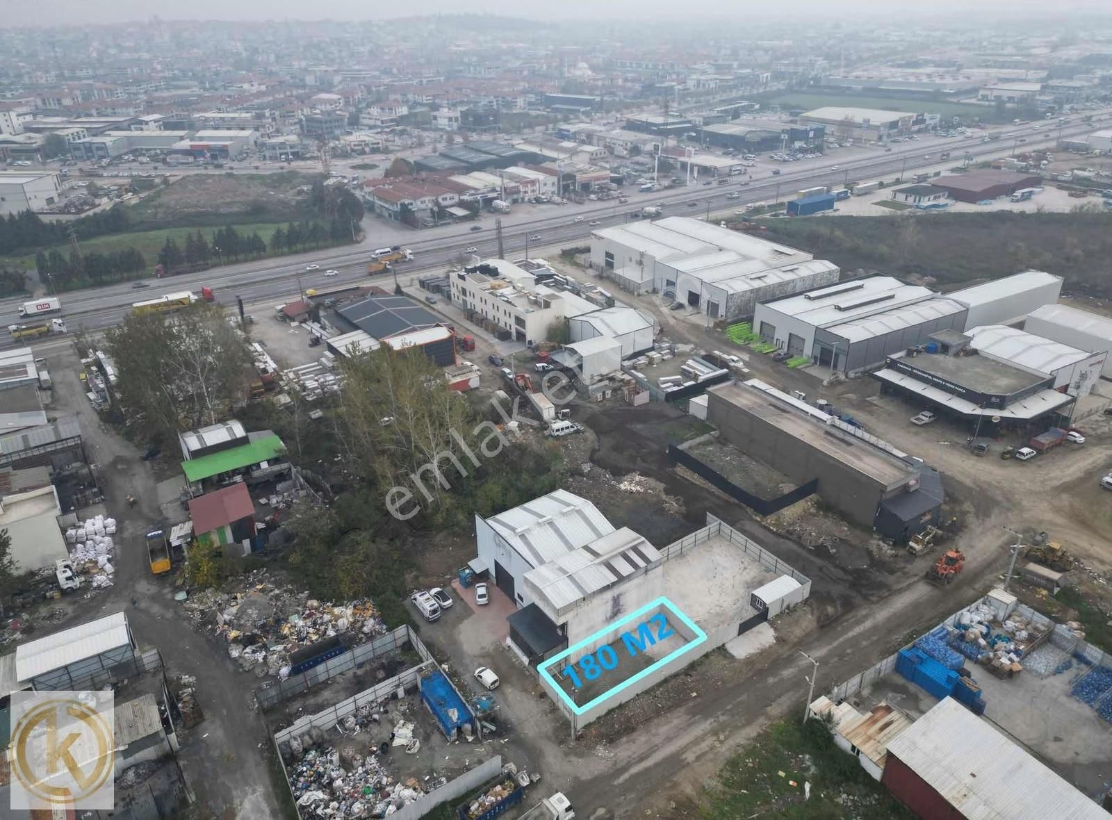 Kaymak Emlak Arifiye Dörtyol Sanayi Sitesinde 180 M2 Kiralk Arsa - Görsel 3