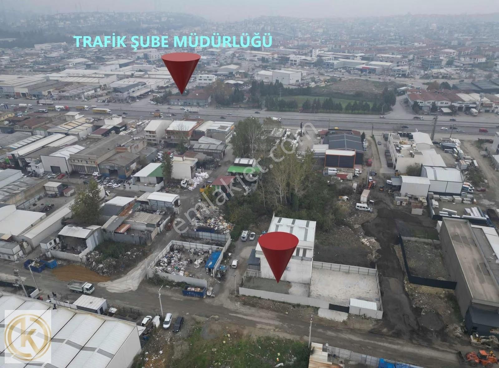 Kaymak Emlak Arifiye Dörtyol Sanayi Sitesinde 180 M2 Kiralk Arsa - Görsel 9