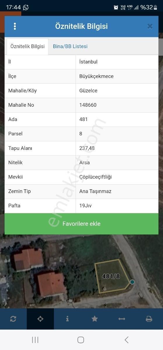 Deniz Manzaralı Satılık Arsa - Görsel 12