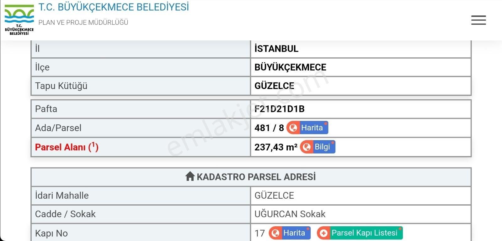 Deniz Manzaralı Satılık Arsa - Görsel 26