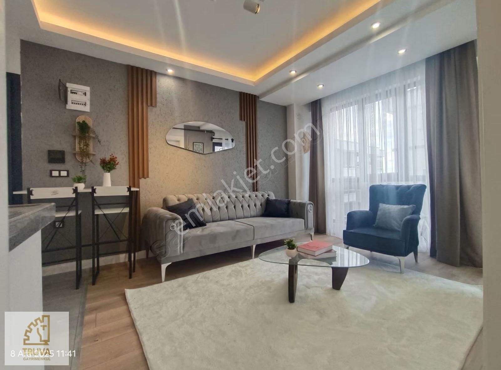 Truva/ahmet Kömürcüden Körfez'de Tramvaya Yakın Eşyalı 1+1 Daire - Görsel 24