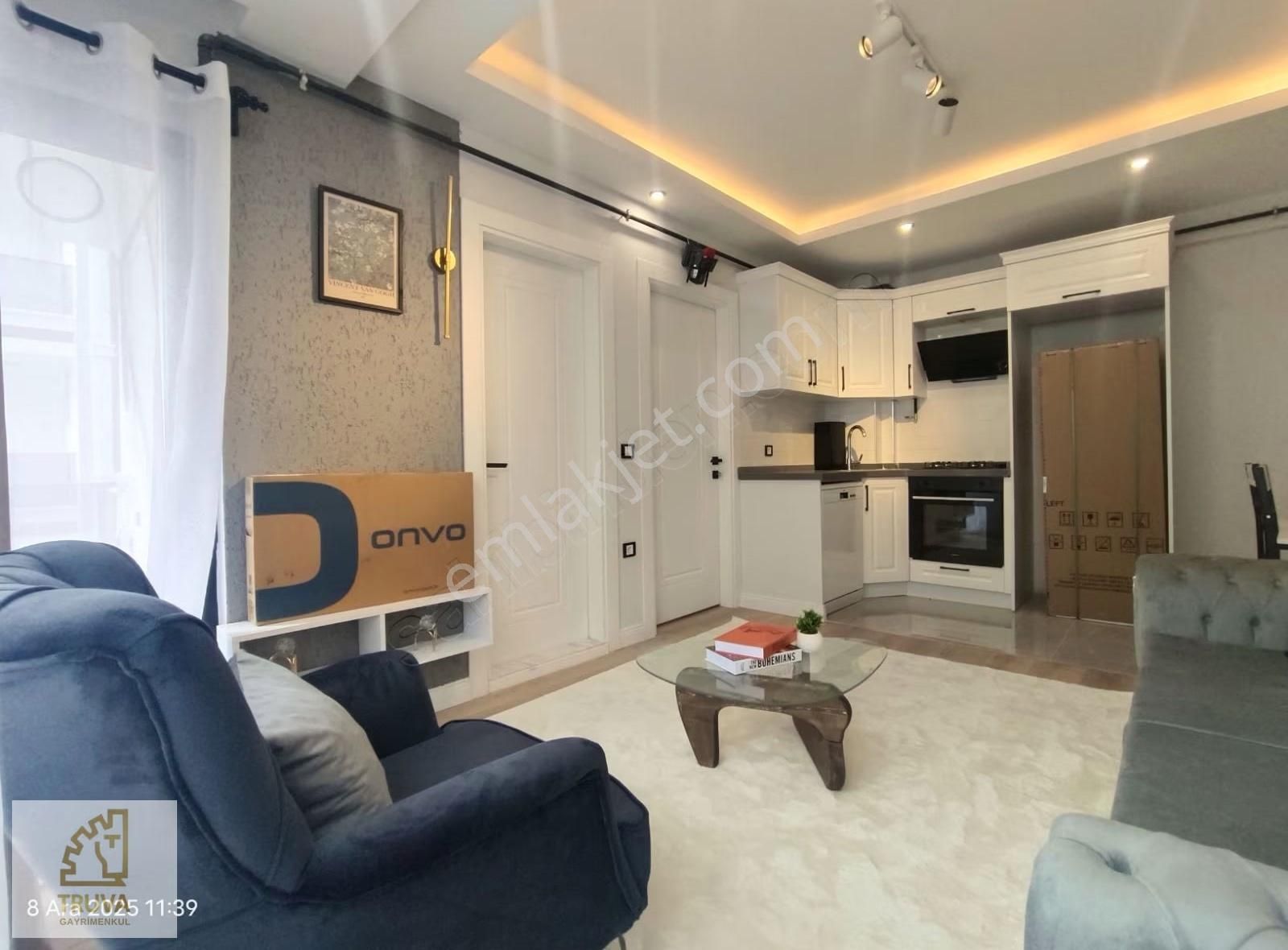 Truva/ahmet Kömürcüden Körfez'de Tramvaya Yakın Eşyalı 1+1 Daire - Görsel 21