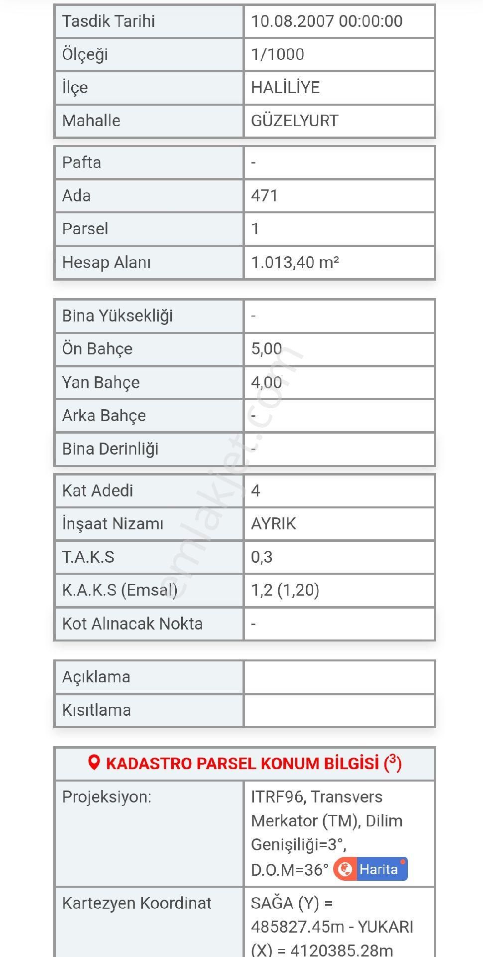 Güzelyurt'ta Acil Satılık Park Cepheli Köşebaşı İmarlı Arsa. - Görsel 7
