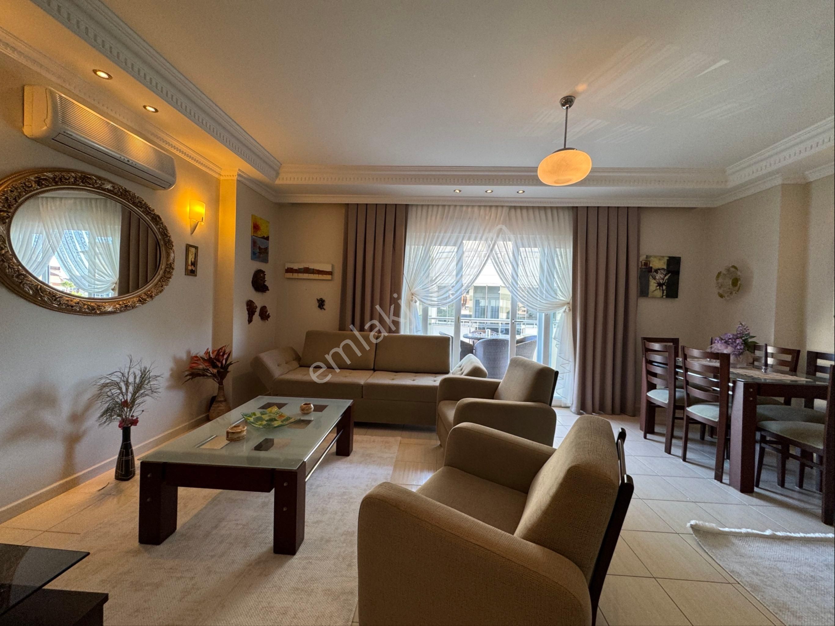 Oba Portakal Garden Residense 2+1 Eşyalı Satılık Kupon Daire - Görsel 26