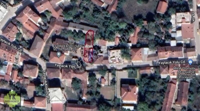 Nilüfer Yaylacık 220 M² Köşe Parsel Arsa