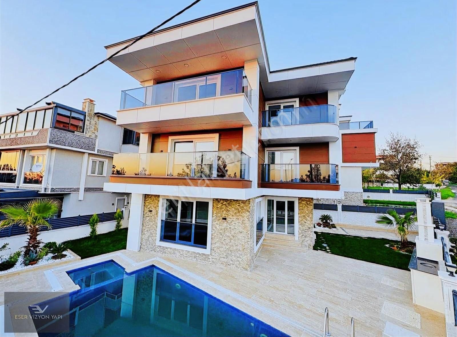 ꧁▇eser Vizyon▇꧂denize Sıfır Ultralüx Havuzlu Müstakil - Görsel 22