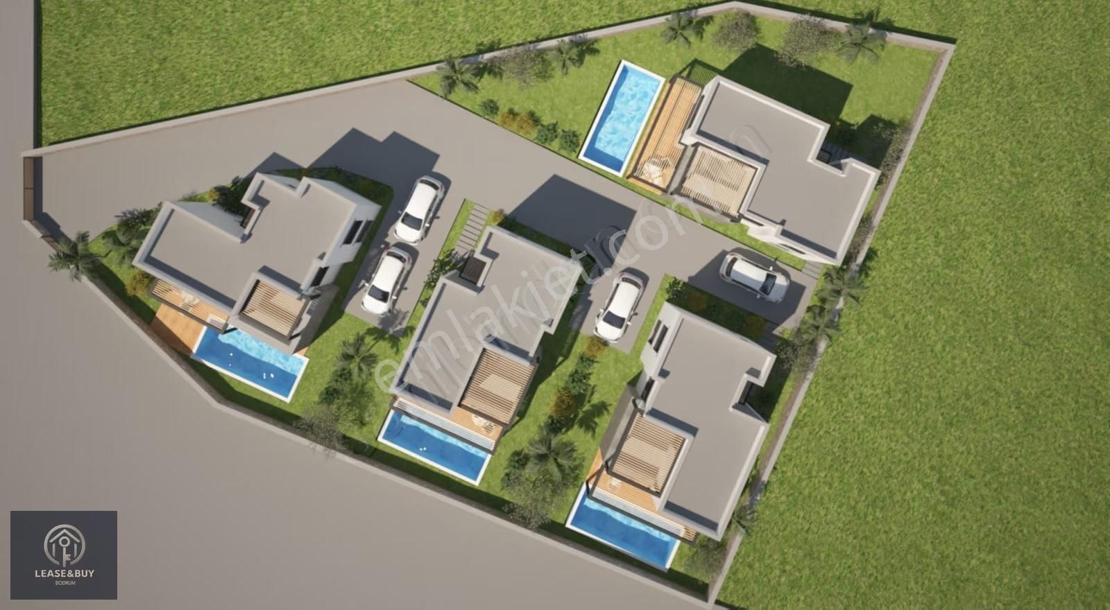 Bodrum Gümüşlük -- 3+1 Müstakil Havuzlu Villa - Görsel 6