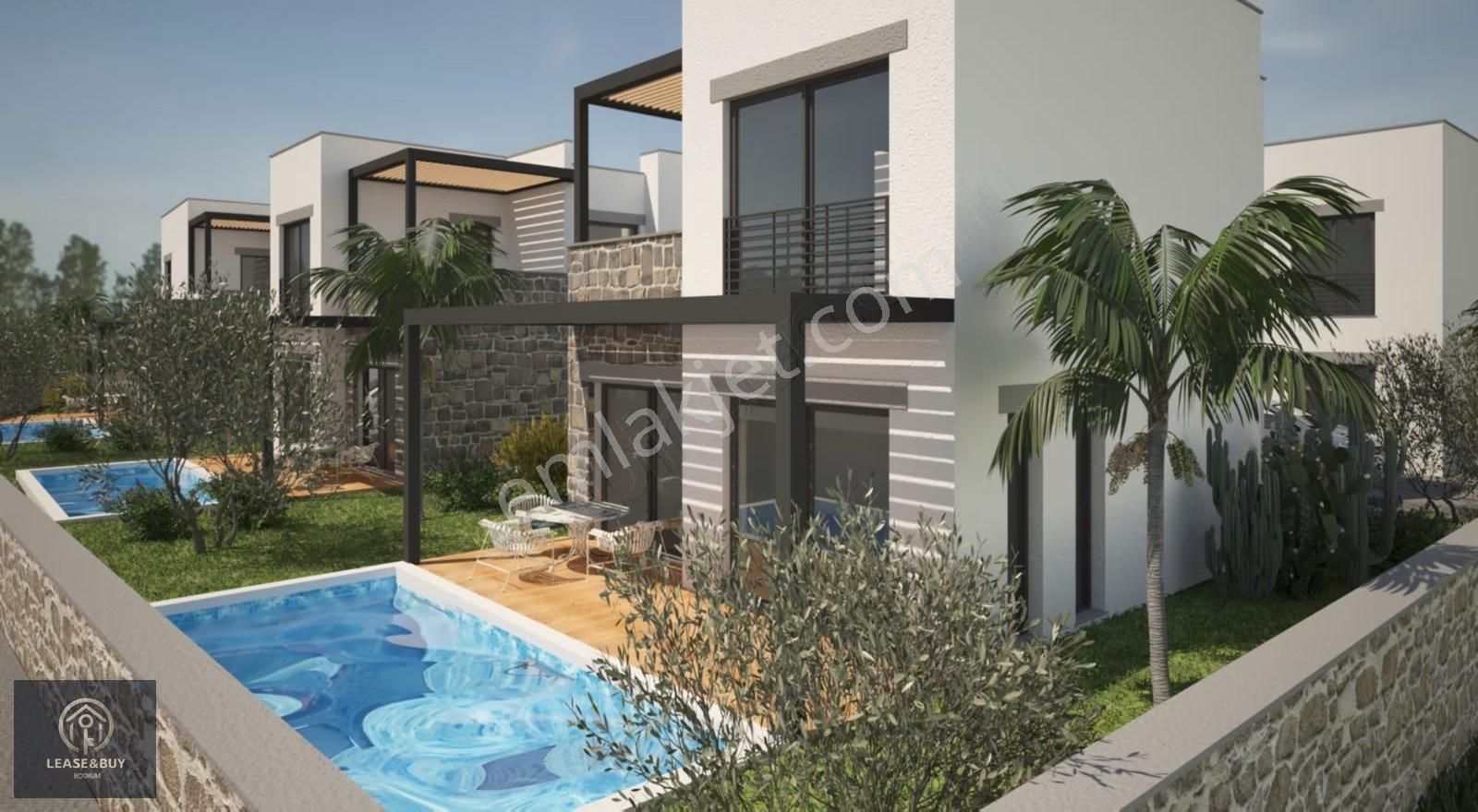 Bodrum Gümüşlük -- 3+1 Müstakil Havuzlu Villa - Görsel 14