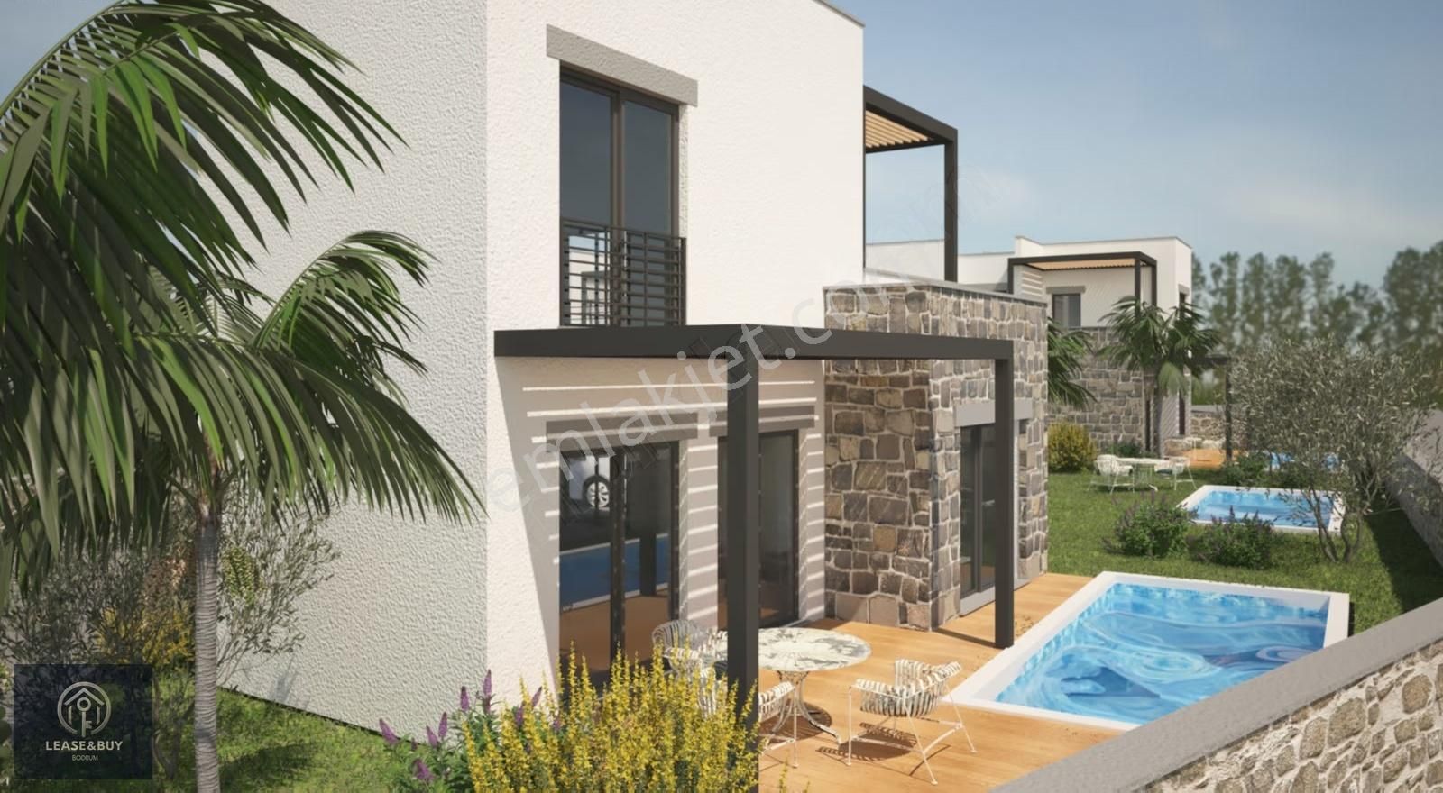 Bodrum Gümüşlük -- 3+1 Müstakil Havuzlu Villa - Görsel 13